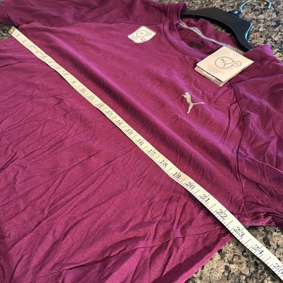Puma dry cell relaxed fit purple crop top NWT XL - Picture 6 of 9